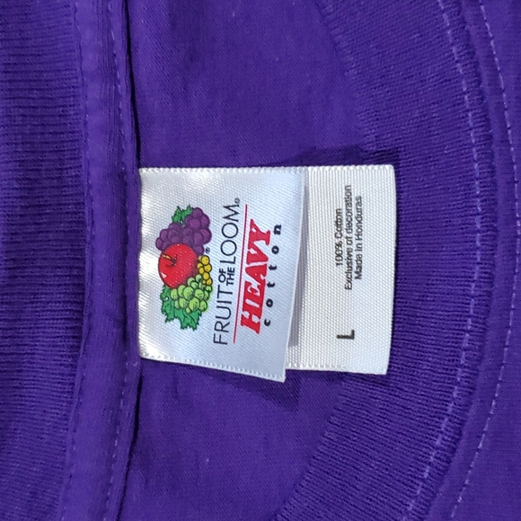 Cancer survivor Purple Tee L Large Celebrate Remember Fight Back 2012 - Picture 3 of 4